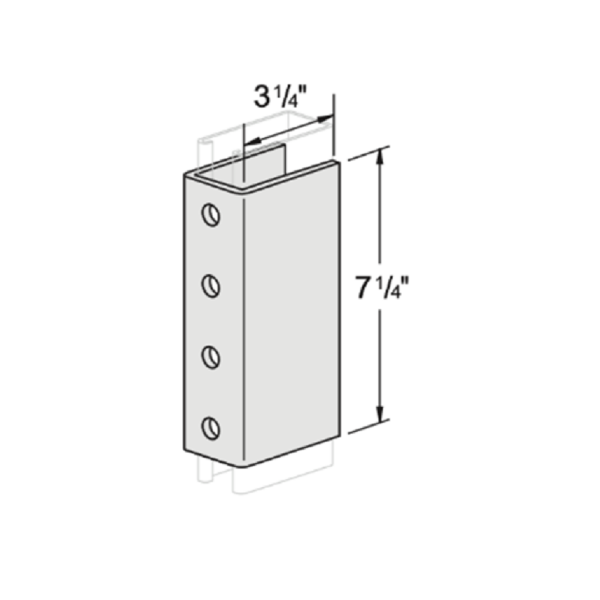 SSS 46 DZ - 4 HOLE EXTERNAL CHANNEL CONNECTER 82 MM