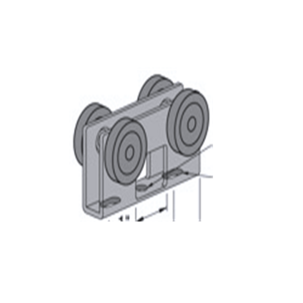 SSS 81 - 4 WHEEL TROLLEY