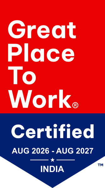 Great Place To Work Certified - Aug 2026 to Aug 2027 - India